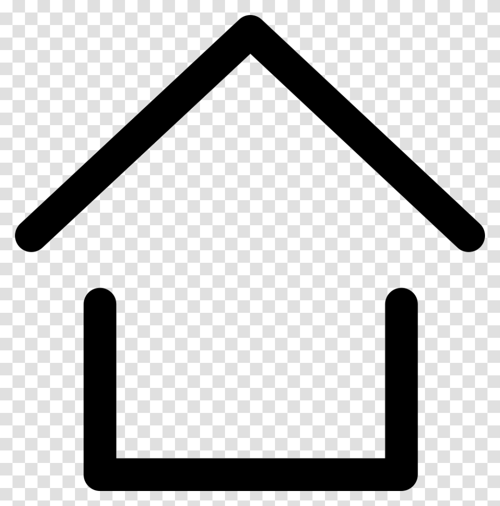 Home, Triangle, Label Transparent Png