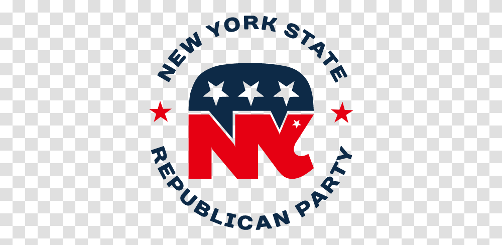 Home - New York Republican State Committee New York State Republican Party Logo, Poster, Advertisement, Symbol, Trademark Transparent Png