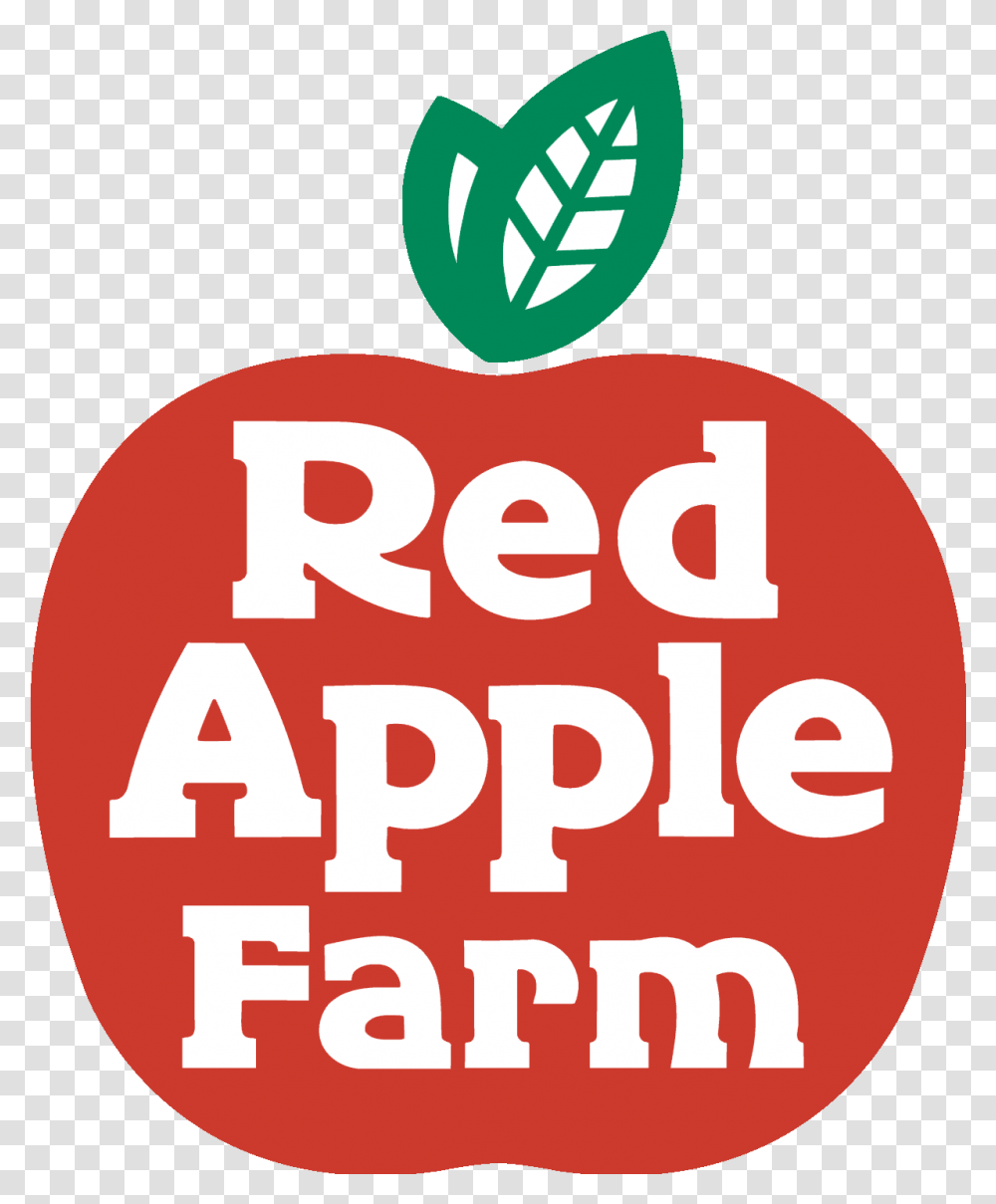 Home • Red Apple Farm Red Apple Farm, Text, Label, Plant, Logo Transparent Png