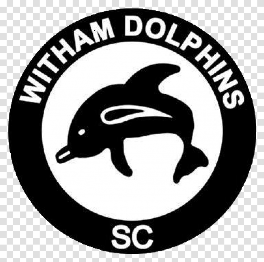 Home Witham Dolphins Emblem, Label, Text, Logo, Symbol Transparent Png