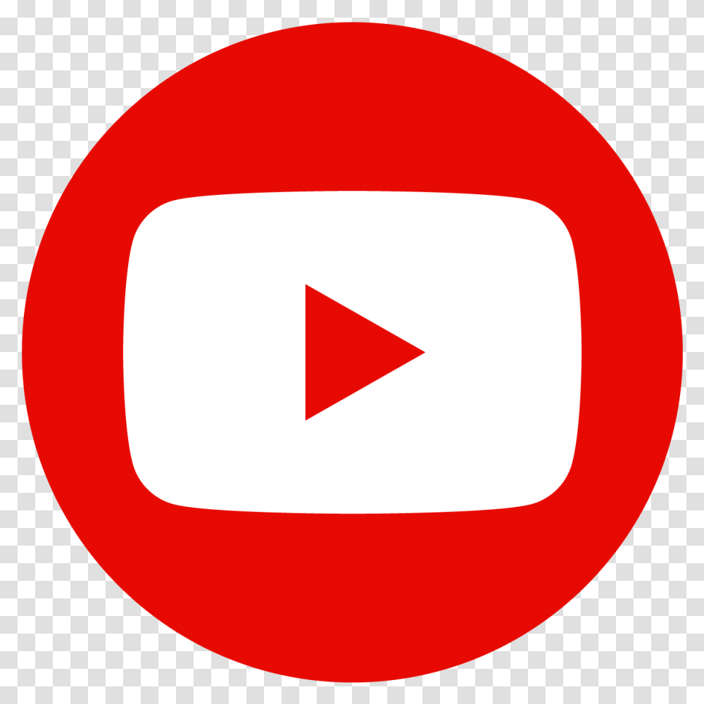 Home Youtube Round Icon, Logo, Symbol, Trademark, Triangle Transparent Png
