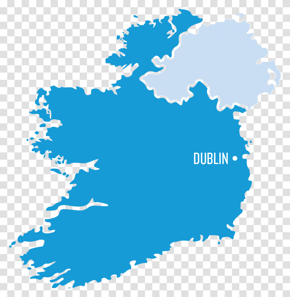 Homebase Ireland, Map, Diagram, Plot, Poster Transparent Png