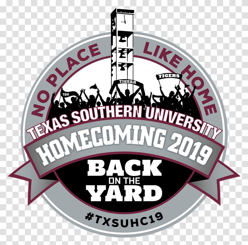 Homecoming Texas Southern University Label, Logo, Symbol, Text, Leisure Activities Transparent Png