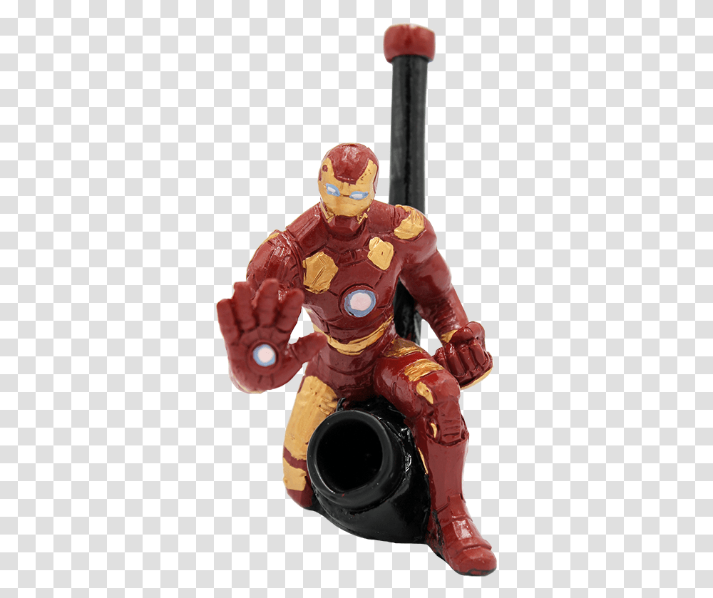 Homedry Herbs Waterpipeshand Pipesresin Pipesman In Iron Man, Person, Human, Astronaut, Figurine Transparent Png