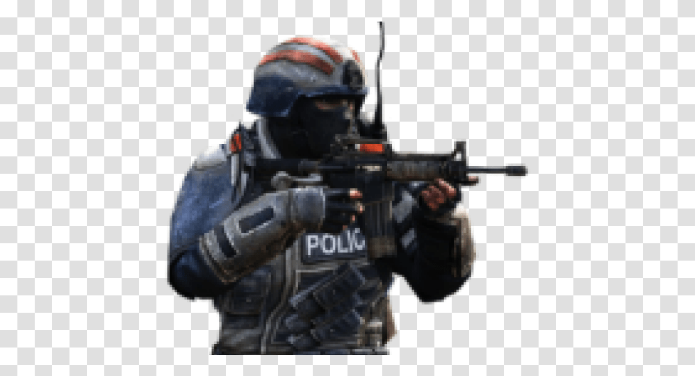 Homefront Video Game Clipart Police Game, Helmet, Clothing, Apparel, Gun Transparent Png