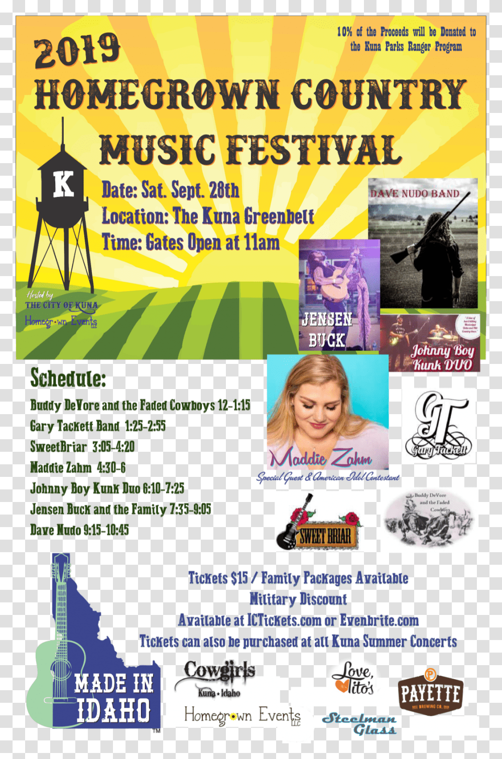 Homegrown Country Music Fest, Poster, Advertisement, Flyer, Paper Transparent Png
