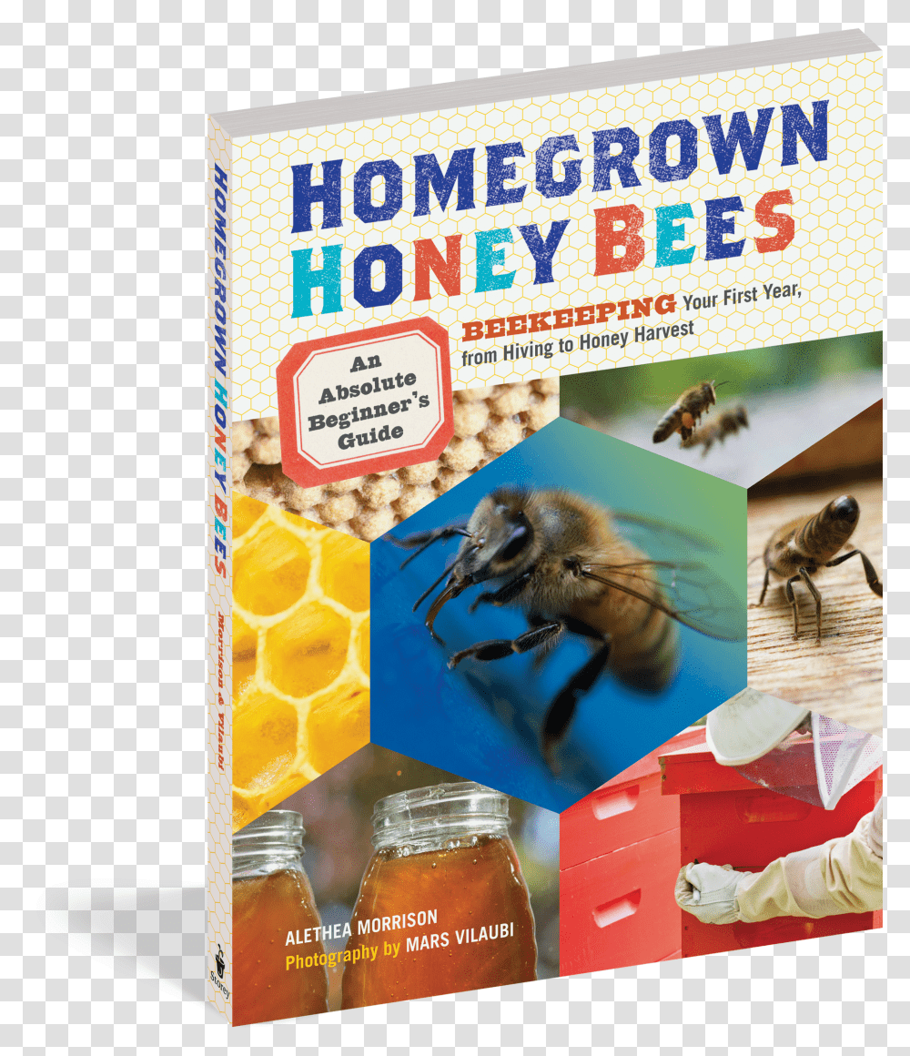 Homegrown Honey Bees Book Transparent Png