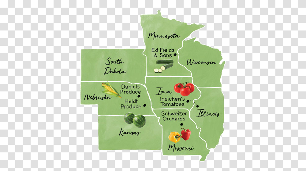 Homegrown Hy Vee Location Map, Plant, Food, Plot, Vegetable Transparent Png