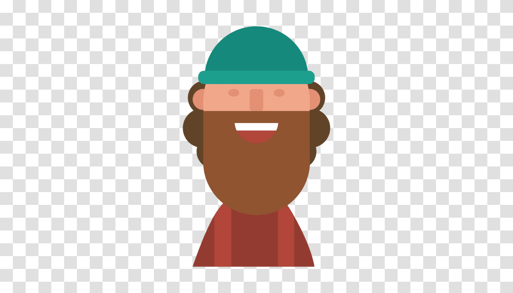 Homeless Long Beard Cap, Face, Goggles, Snowman, Head Transparent Png