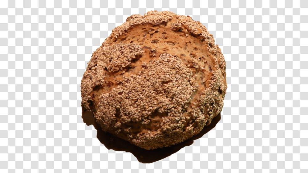Homemade Bread With Sesame Image Number Bread, Food, Rock, Sweets, Plant Transparent Png