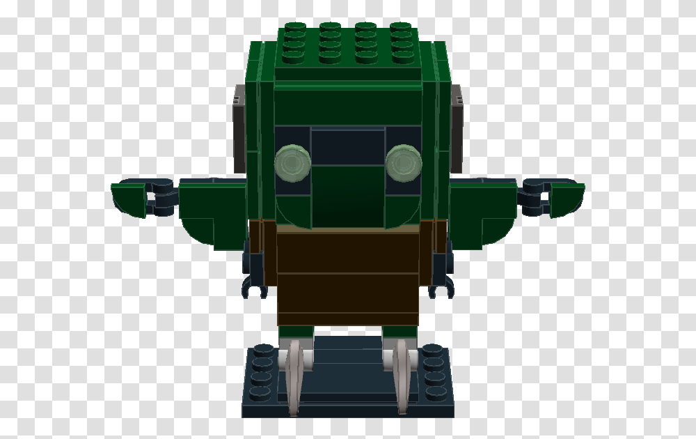 Homemade Brickheadz, Robot, Machine Transparent Png