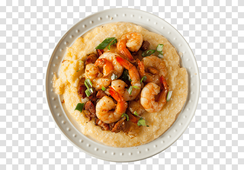 Homemade Shrimp And Grits, Dish, Meal, Food, Seafood Transparent Png