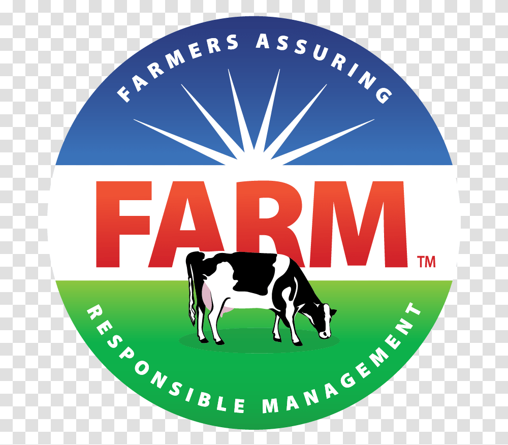 Homepage National Dairy Farm Farmers Assuring Responsible Management, Label, Text, Dairy Cow, Cattle Transparent Png
