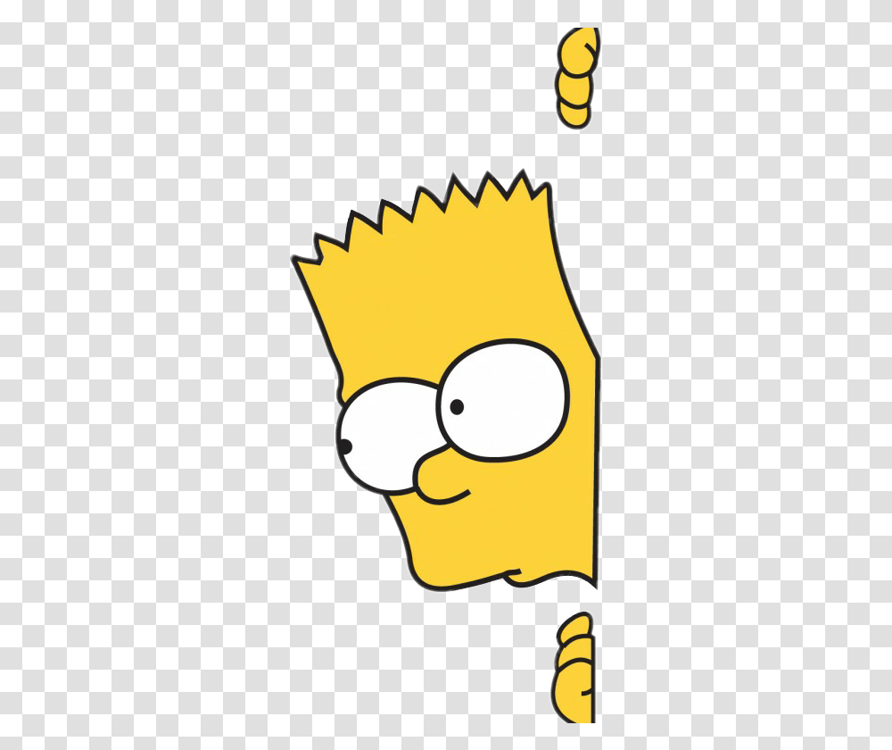 Homer Bart Text Wallpaper Yellow Simpson, Food, Animal, Sweets, Confectionery Transparent Png