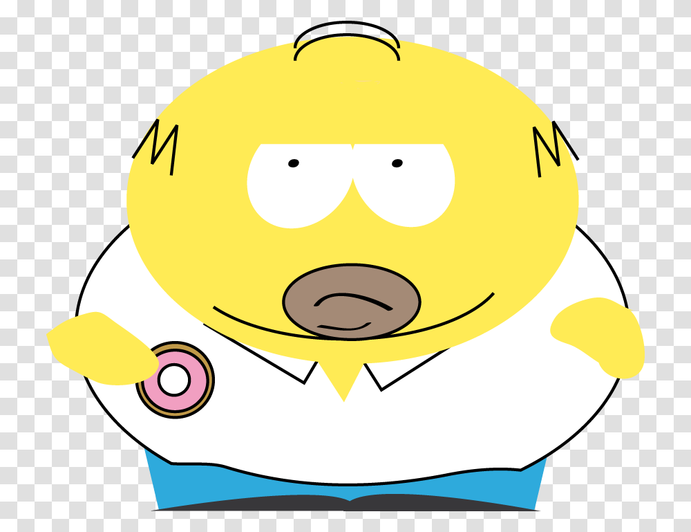 Homer Cartman Cartoon, Label, Pillow, Helmet Transparent Png