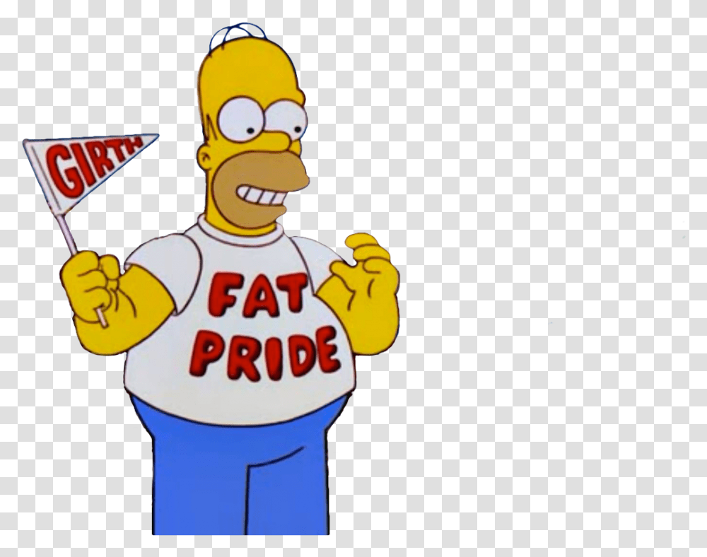 Homer Fat, Hand, Person, Chef Transparent Png