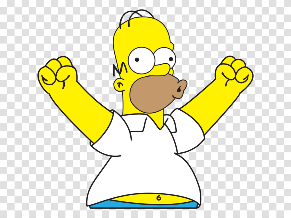 Homer Simpson, Hand, Fist Transparent Png