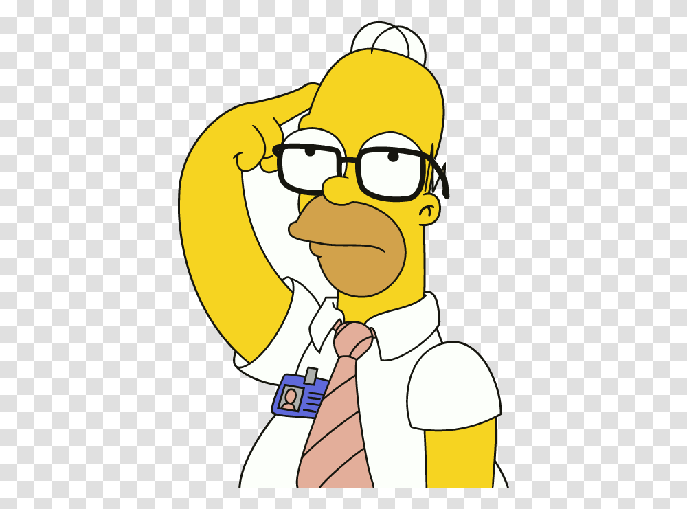 Homer Simpson Teacher Download Homer With Glasses, Face, Person, Sunglasses, Head Transparent Png