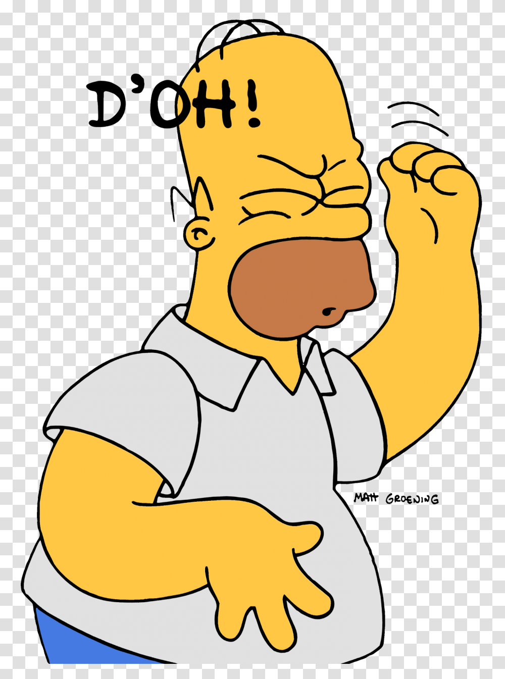 Homer Simpson That Feeling When Your Procrastinating And Finally, Hand, Washing, Chef Transparent Png