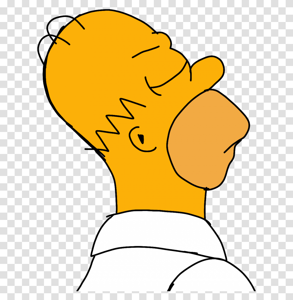 Homero Haciendo Berrinche Cartoon, Hand, Head, Light, Hair Transparent Png