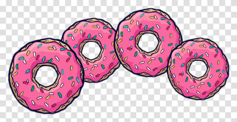 Homerosimpson Homero Rosquilla Vinchas Vincha Donut Simpsons, Sweets, Food, Confectionery, Pastry Transparent Png