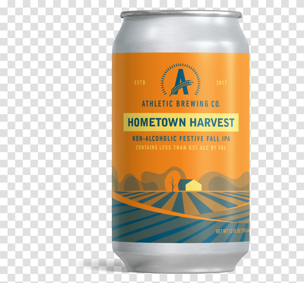 Hometown Harvest Can Athletic Brewing Run Wild Non Alcoholic Ipa, Bottle, Cosmetics, Beer, Beverage Transparent Png