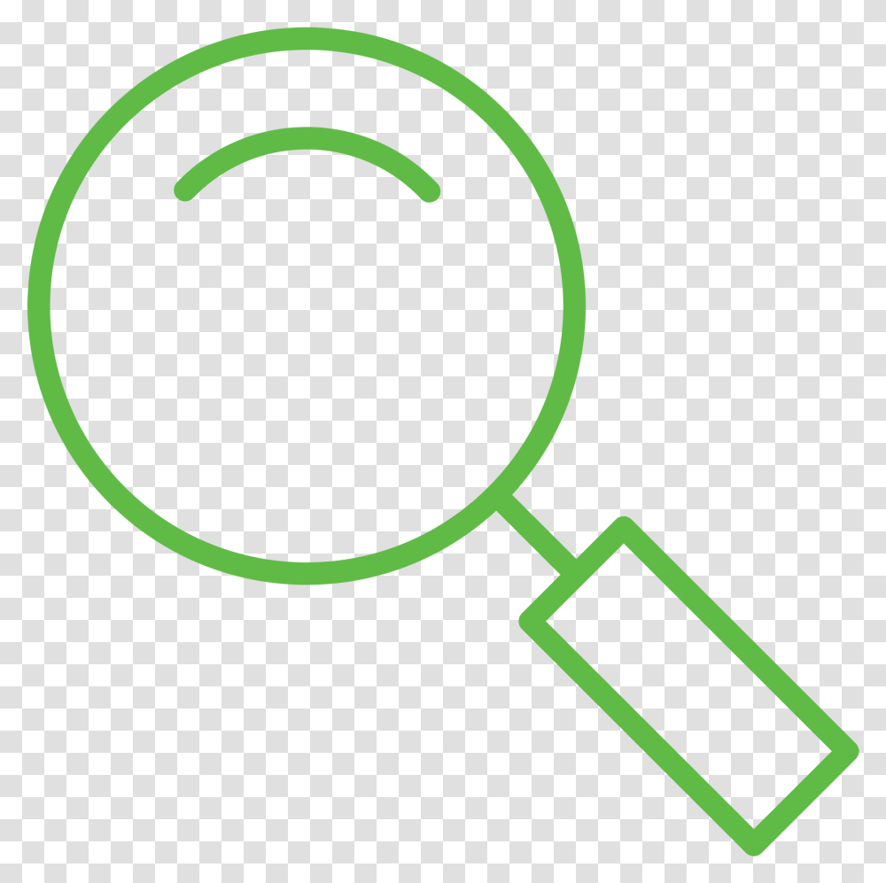 Homewindow Curiosity Icon, Magnifying, Tennis Ball, Sport, Sports Transparent Png