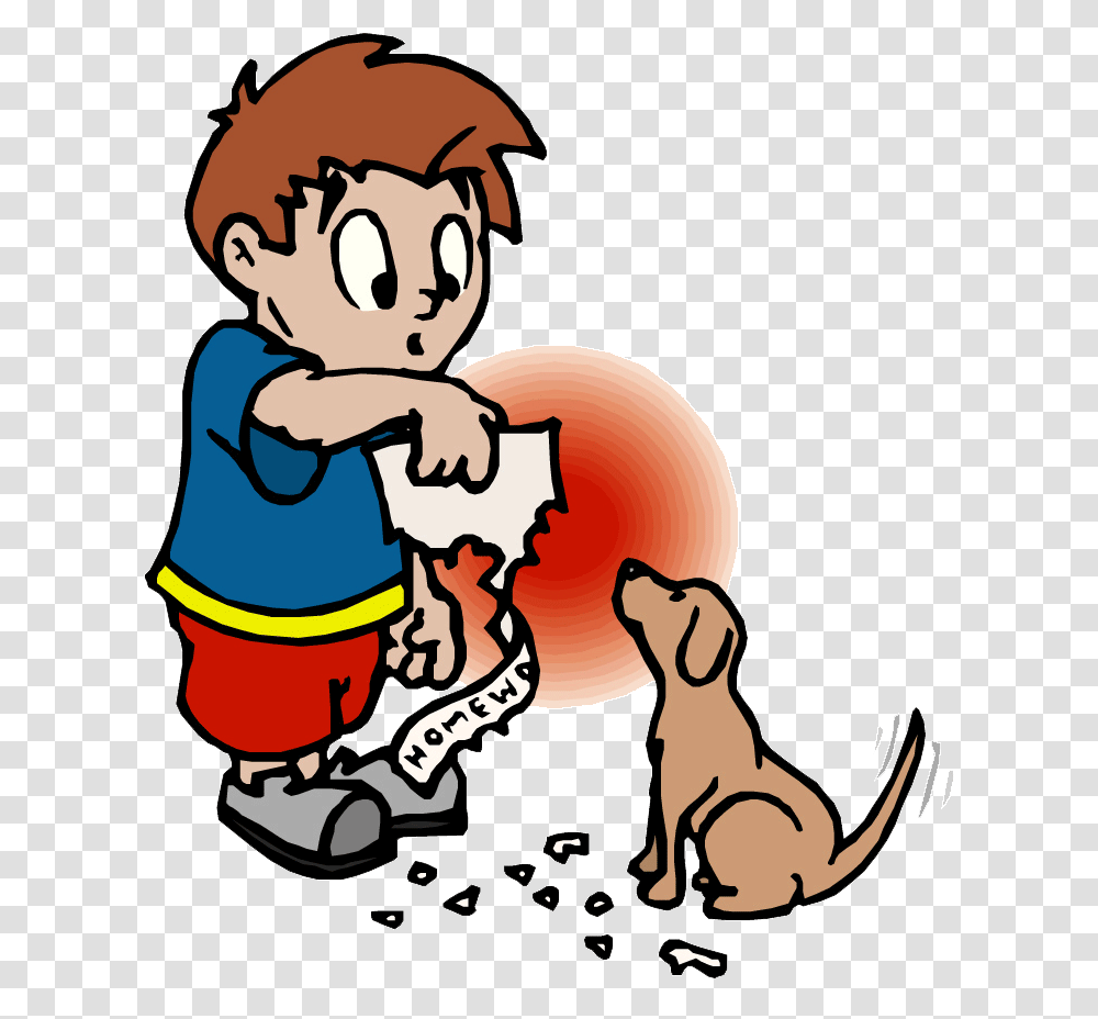 Homework Clipart Dog Eats, Animal, Mammal, Pet, Canine Transparent Png