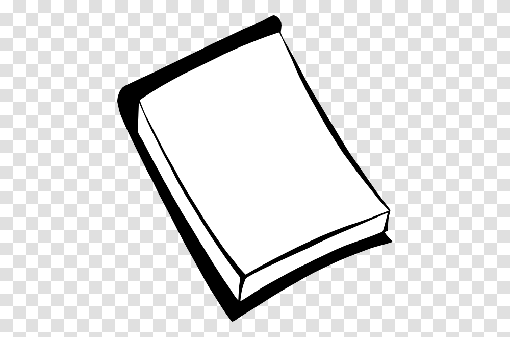 Homework Folder Black And White Clipart, Paper, Cowbell Transparent Png