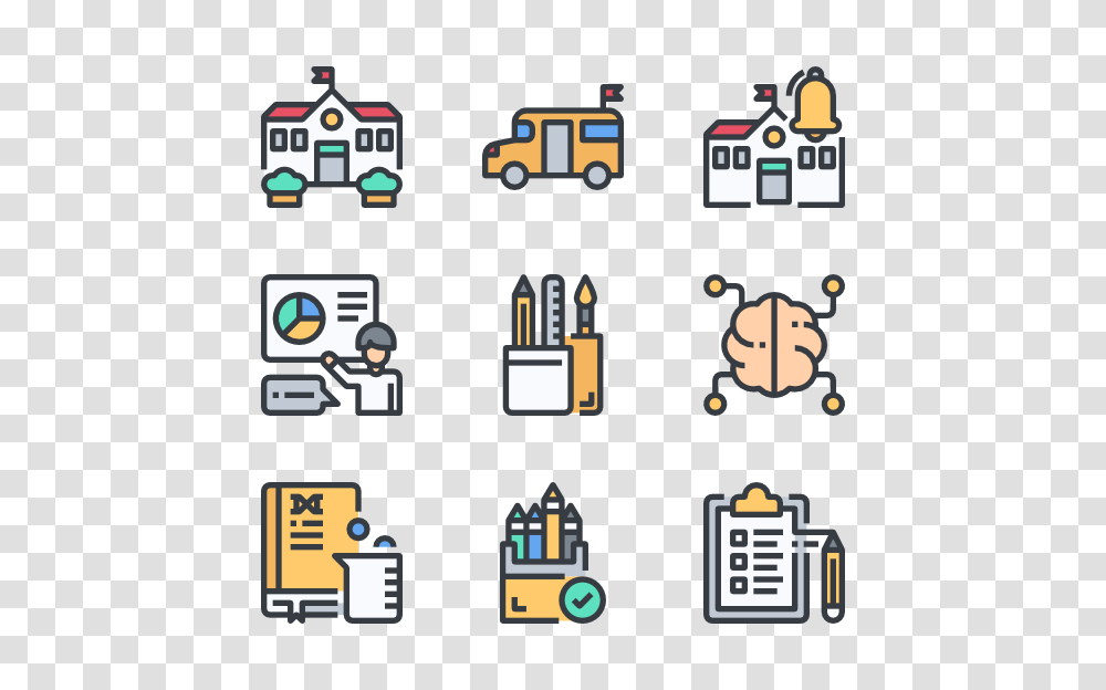 Homework Icons, Light, Building, Housing Transparent Png