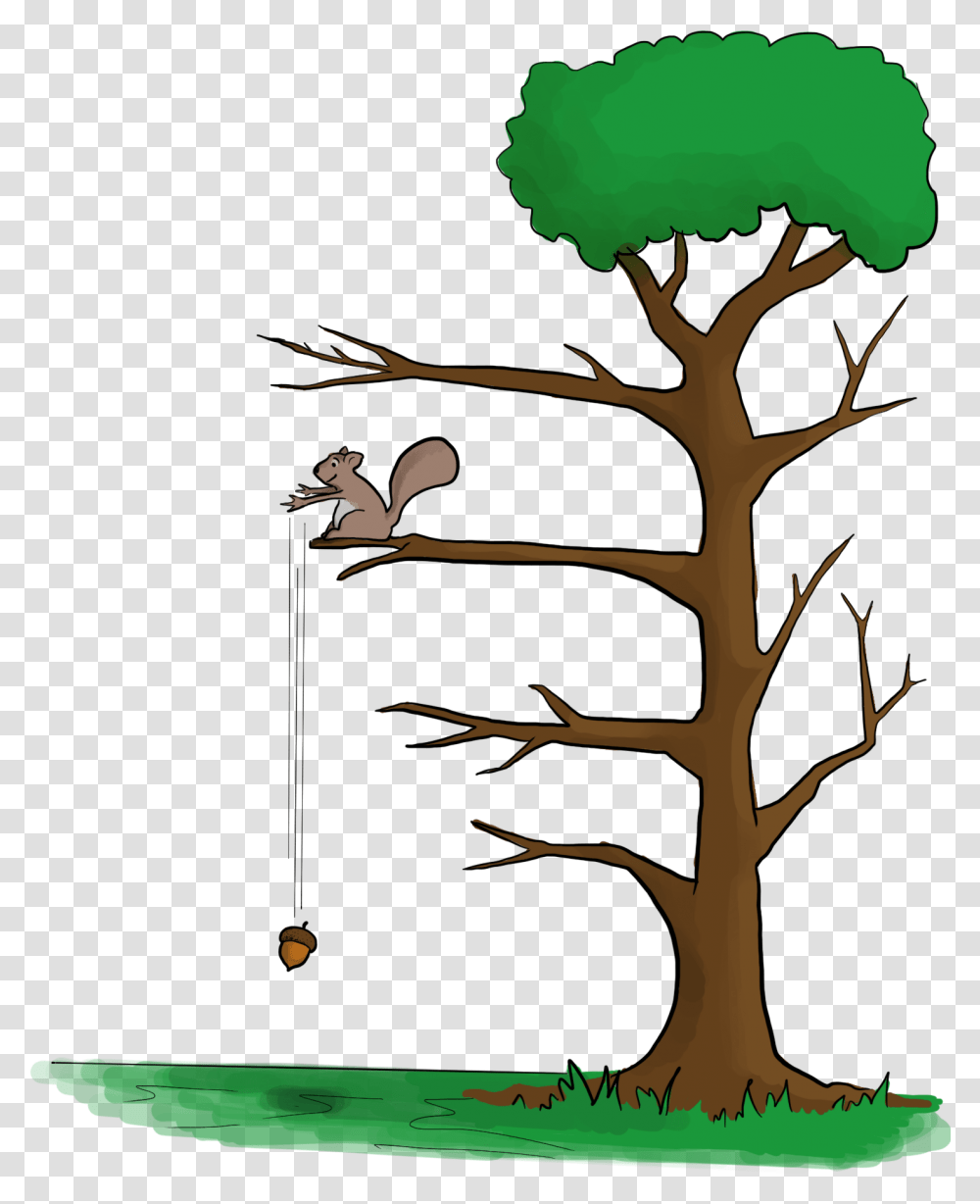 Homework Illustration Clipart Full Size Clipart Tree, Plant, Tree Trunk, Bird, Flower Transparent Png