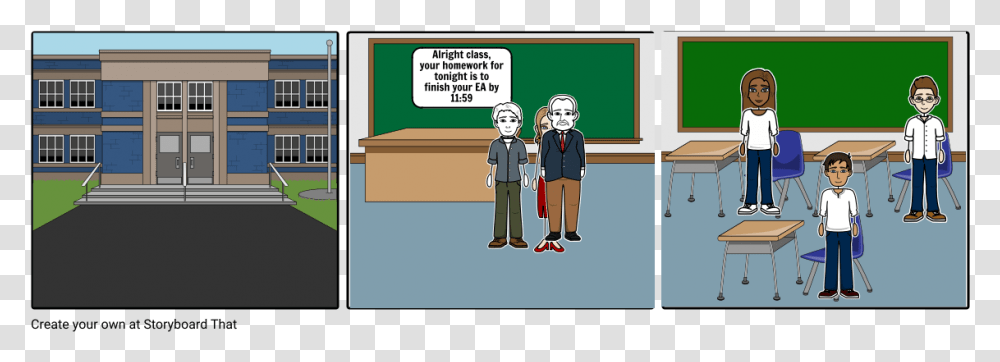 Homework Should Not Be Banned, Person, Comics, Book, People Transparent Png