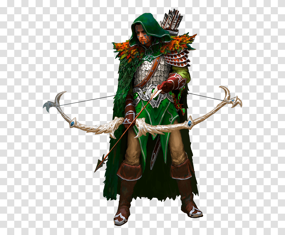 Homm, Game, Person, Human, Archer Transparent Png