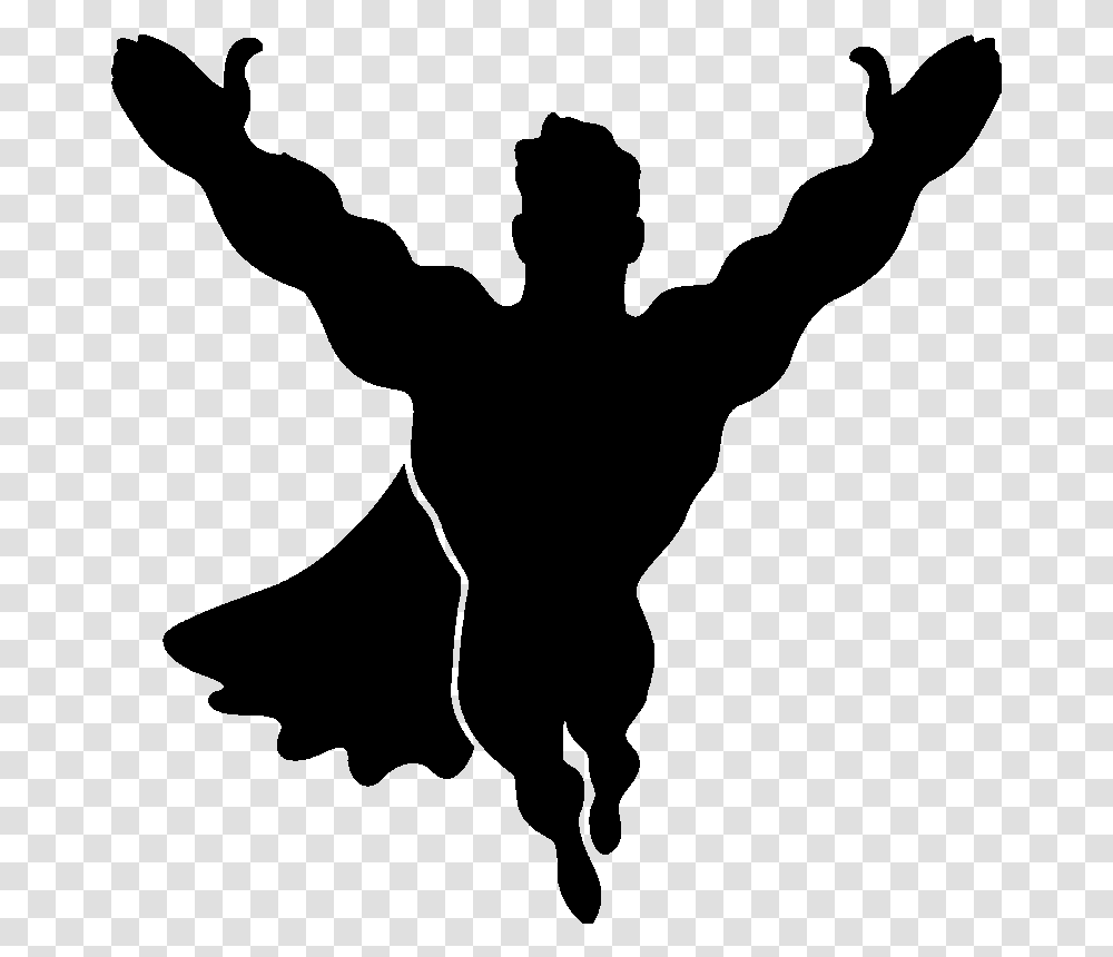 Homme Fort, Person, Human, Stencil, Silhouette Transparent Png