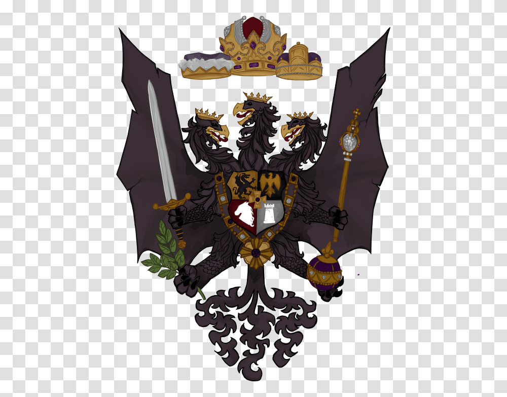 Homunculus Symbol Empire Of Man Coat Of Arms, Emblem, Armor, Weapon, Weaponry Transparent Png