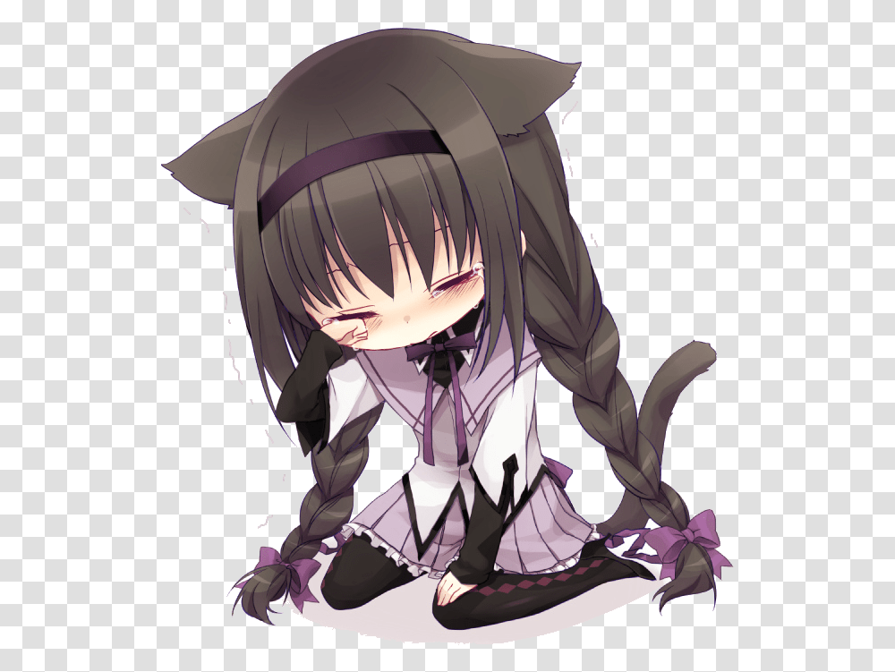 Homura Akemi Anime Girl Sorry, Manga, Comics, Book, Helmet Transparent Png