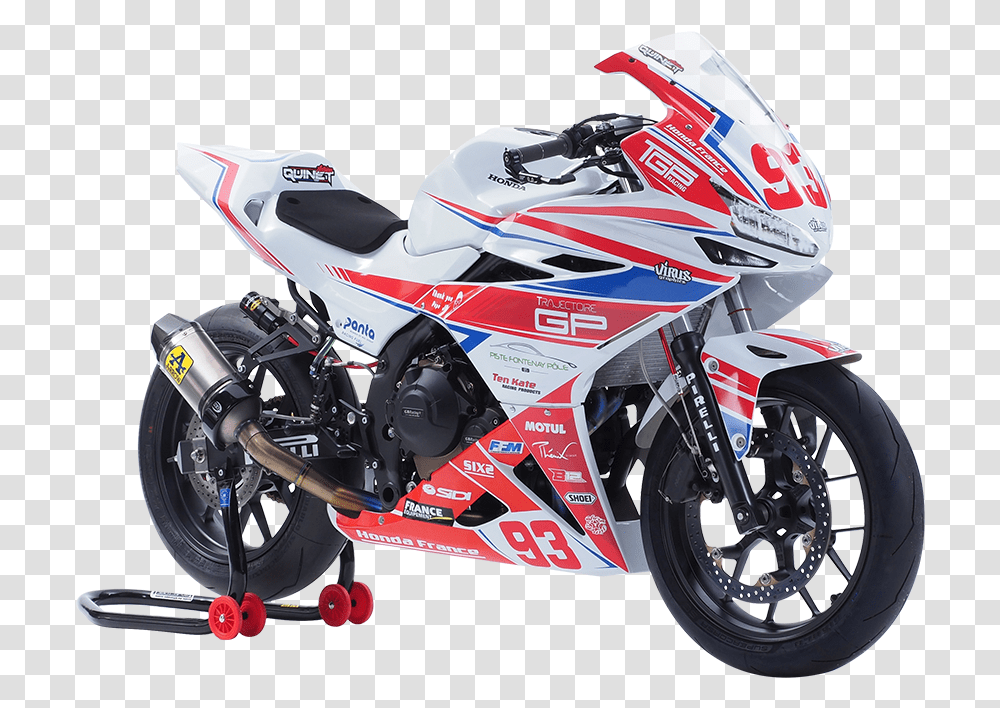 Honda Cbr 500 R Racing, Motorcycle, Vehicle, Transportation, Machine Transparent Png