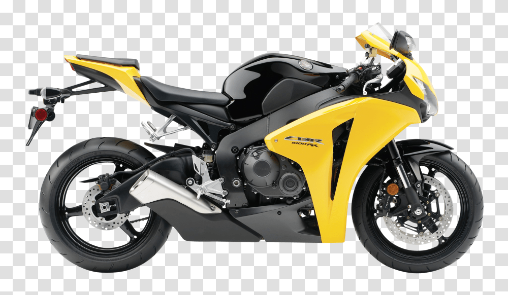 Honda Cbr Yellow Motorcycle Bike Image, Machine, Vehicle, Transportation, Wheel Transparent Png