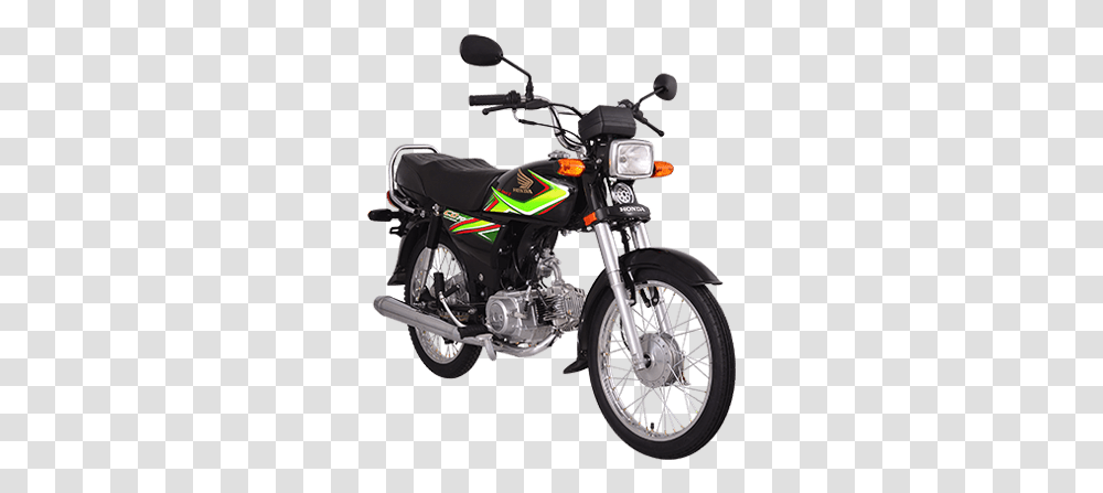 Honda Cd 70 2019 Model Black, Motorcycle, Vehicle, Transportation, Machine Transparent Png