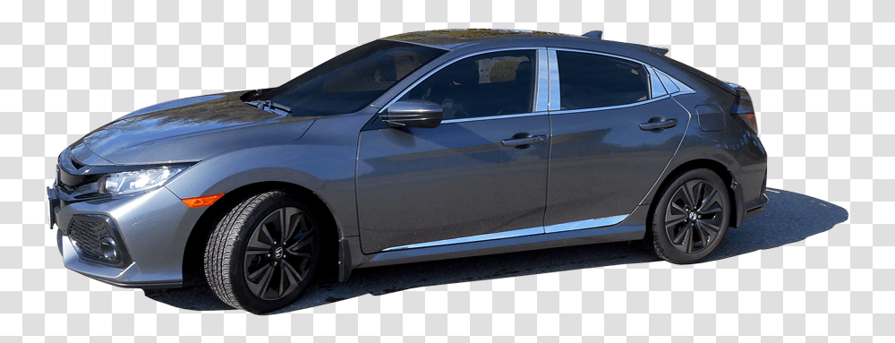 Honda Civic Hatchback Chrome Rocker Panels Nissan Teana, Tire, Wheel, Machine, Car Transparent Png