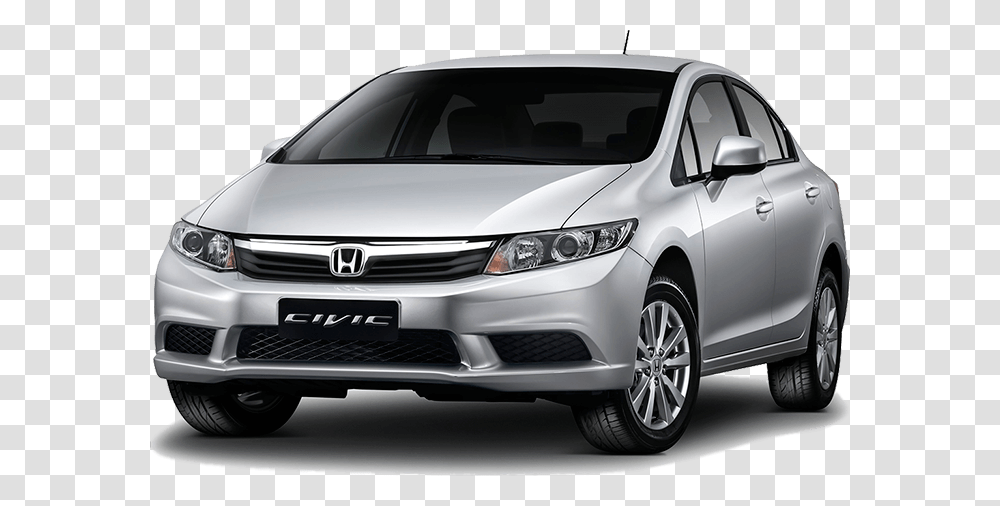 Honda Civic Honda Civic Prata, Car, Vehicle, Transportation, Sedan Transparent Png