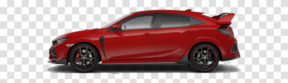 Honda Civic Type R Polished Metal, Car, Vehicle, Transportation, Automobile Transparent Png