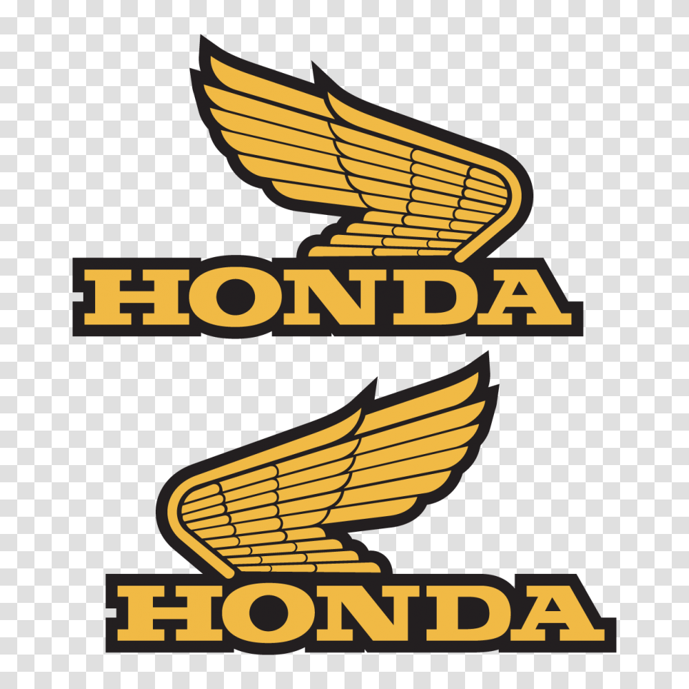 Honda Gold Wing Logo Decal Sticker Vector Free Vector Silhouette, Trademark, Emblem, Poster Transparent Png