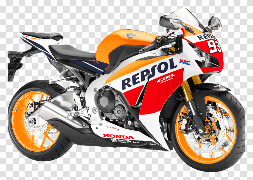 Honda Repsol Cbr1000rr Motorcycle Bike Image Cbr1000rr, Vehicle, Transportation, Wheel, Machine Transparent Png