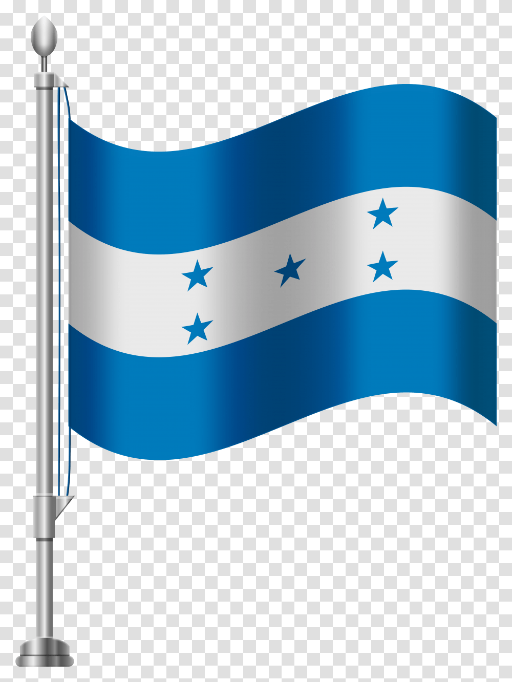 Honduras Flag Clip Art, American Flag Transparent Png