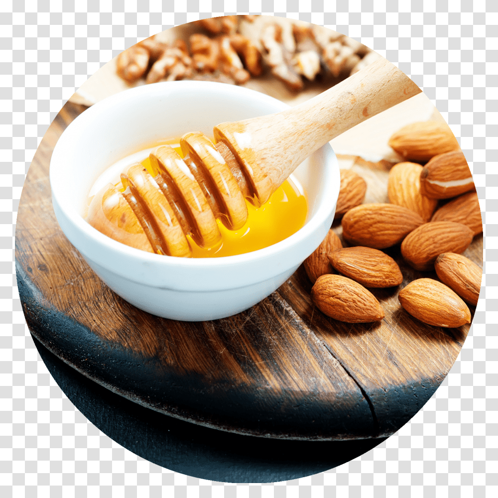 Honey Almond Body Butter Honey Almond, Nut, Vegetable, Plant, Food Transparent Png