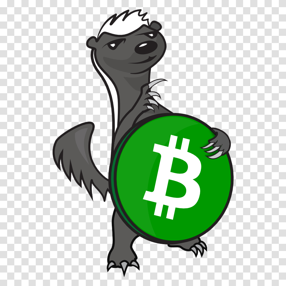 Honey Badger Bch Bitcoin, Face, Light Transparent Png