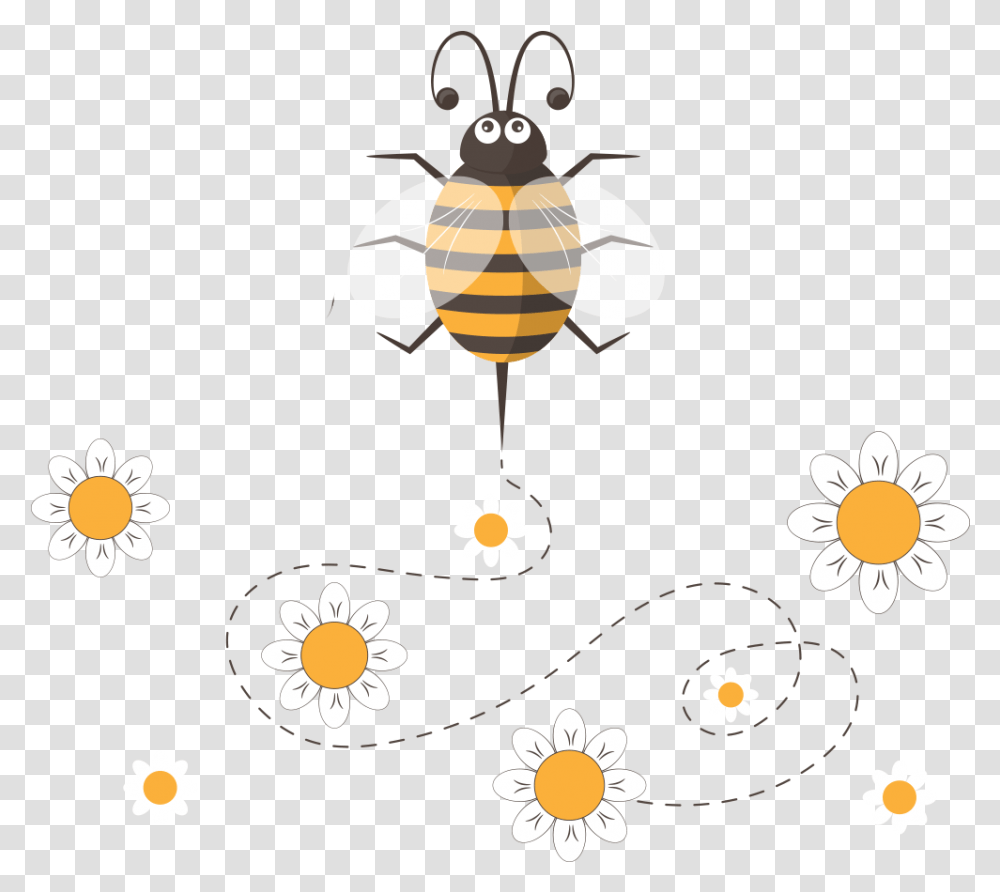 Honey Bee Clip Art, Floral Design, Pattern, Animal Transparent Png