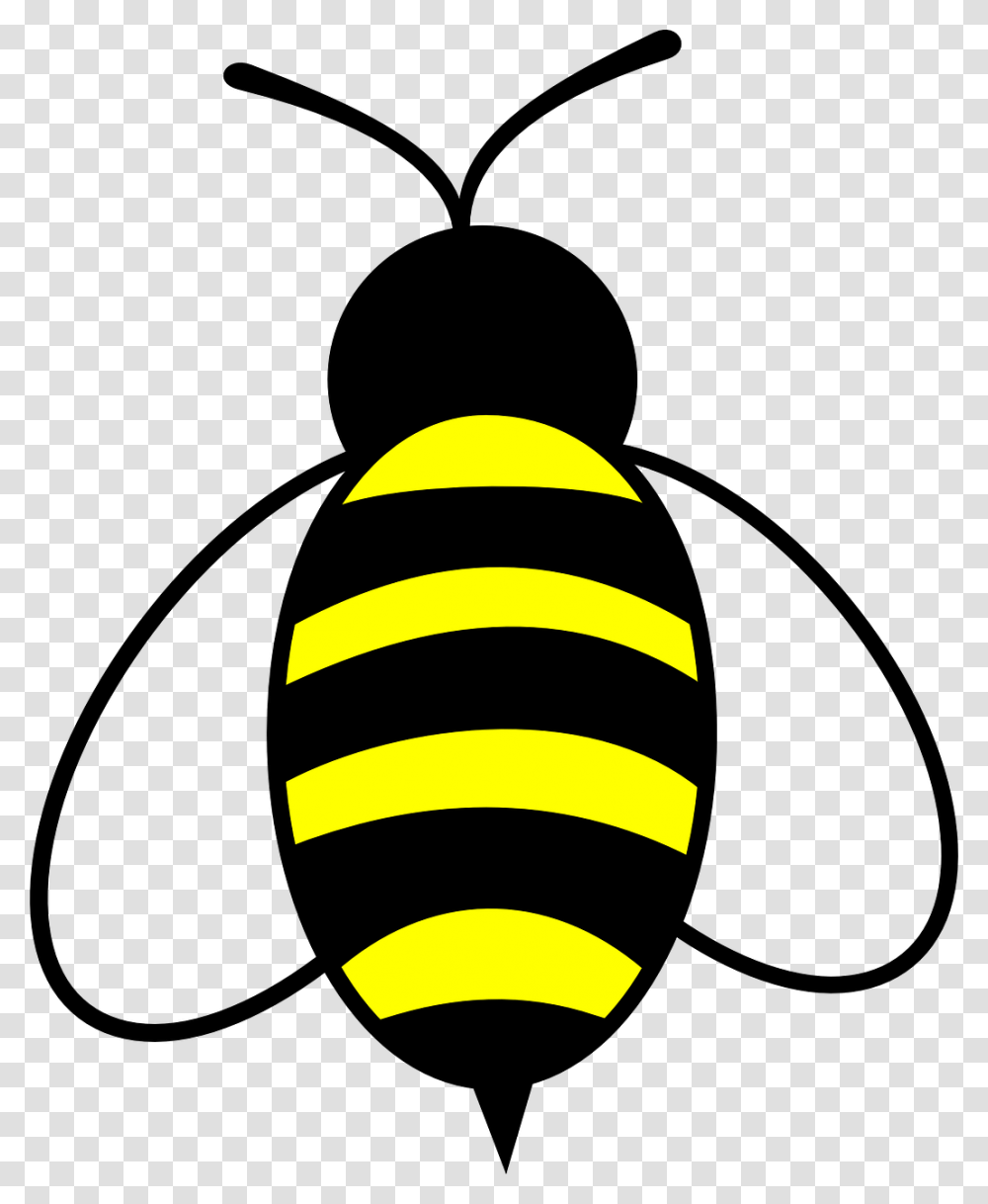 Honey Bee Clipart Simple Bumble Bee Cartoon, Spiral, Coil, Logo Transparent Png
