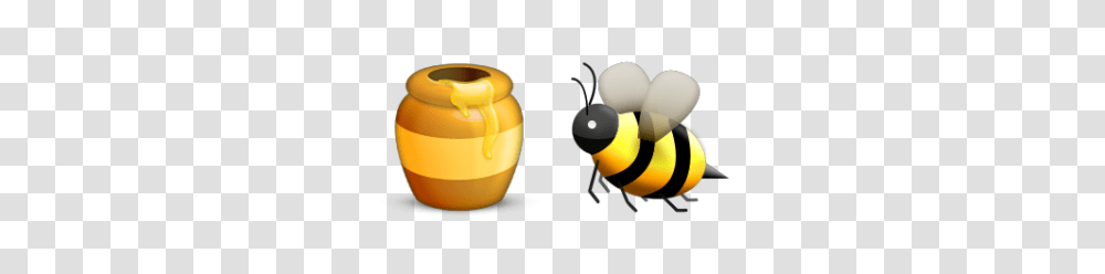 Honey Bee Emoji Meanings Emoji Stories, Jar, Pottery, Urn, Insect Transparent Png